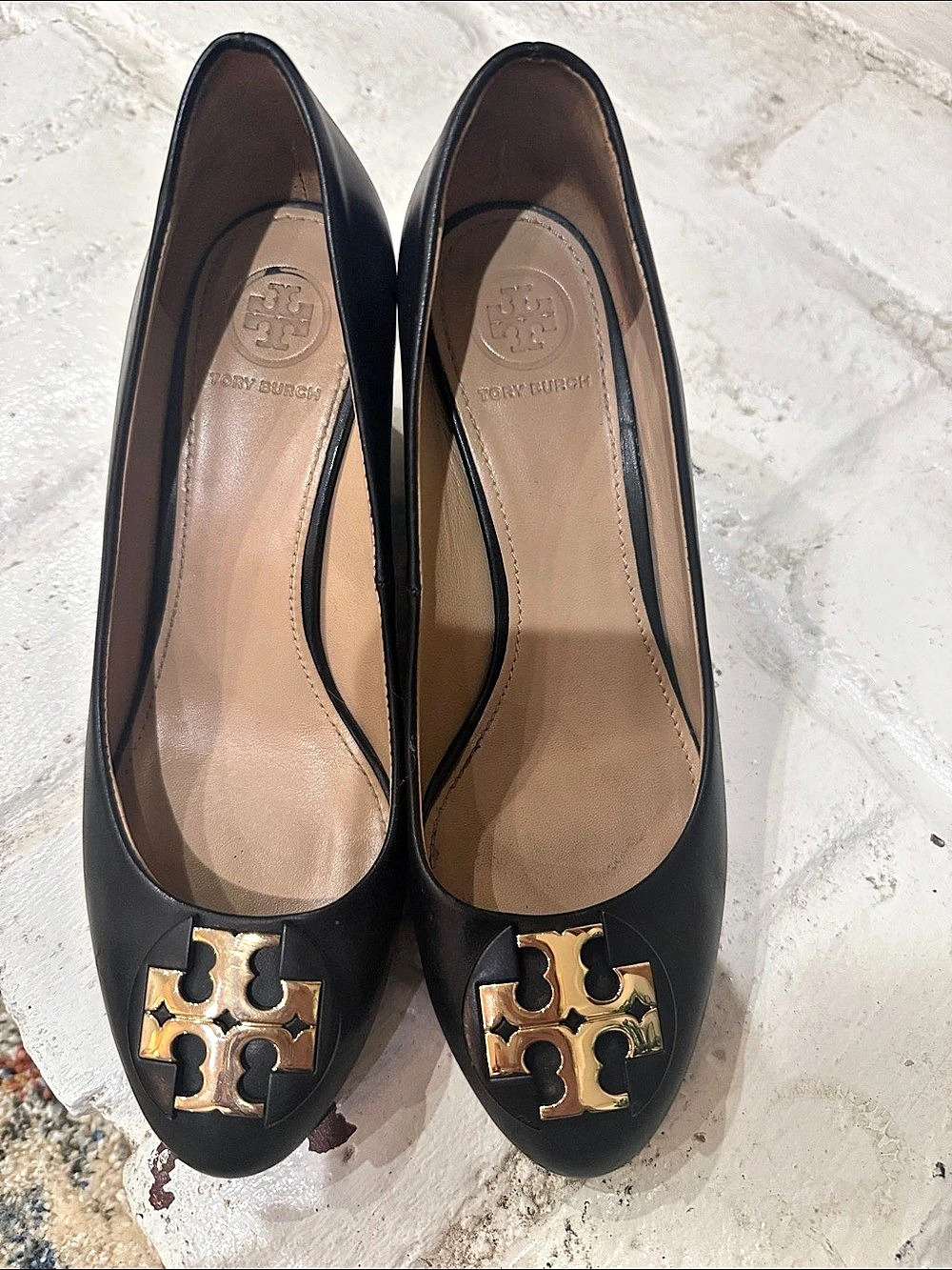 Tory Burch Sally Wedge Pump Black US 6